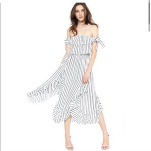 Misa Los Angeles Rosa Striped Dress Size S EUC